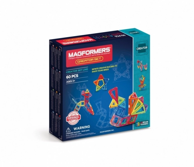 Magnetisches Konstruktionsset von Magformers mit 60 Teilen