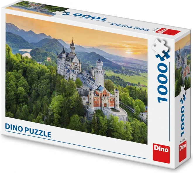 Puzzle Frühling Neuschwanstein 1000 Teile