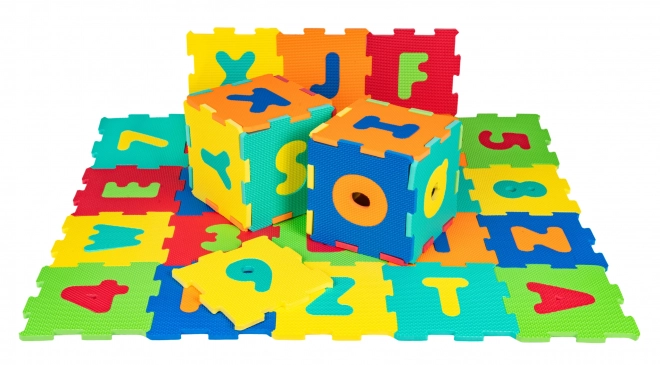 Bunte Kinderpuzzlematte aus EVA Schaumstoff