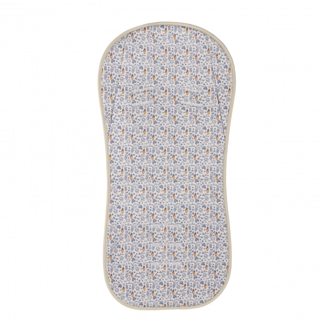 Atmungsaktives Kinderwagenpolster Breeze, Emoji Beige