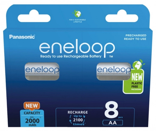 Eneloop AA Akkus 2000 mAh 8er Set