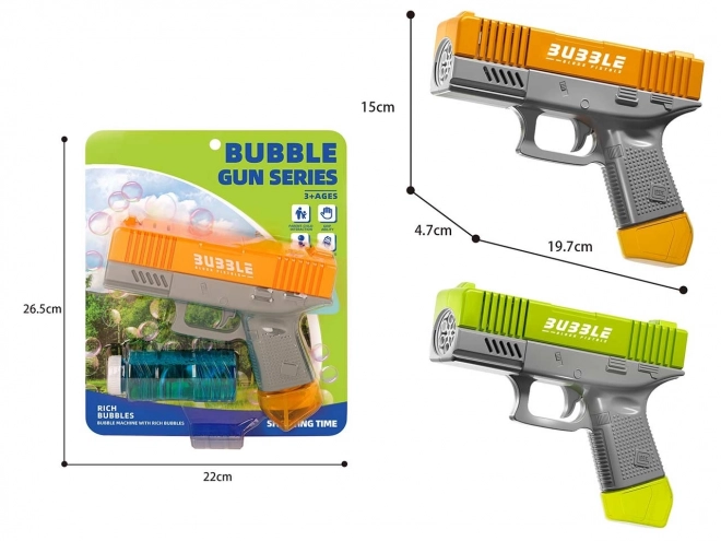 Seifenblasenpistole mit Flüssigkeit
