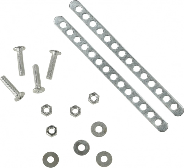 Schwarzer Metall-Fahrradkorb für Gepäckträger 25kg
