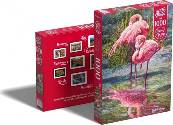 Cherry Pazzi Puzzle Flamingos 1000 Teile