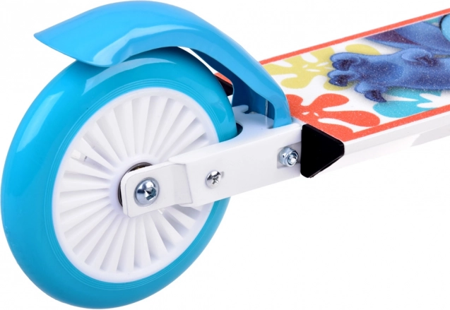 Faltbarer Roller Disney STITCH weiß für Kinder bis 50 kg