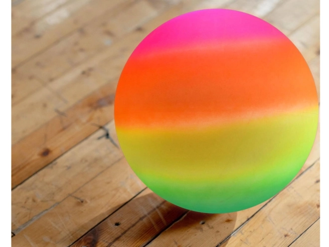 Bunte aufblasbare Regenbogen-Gummiball für Kinder