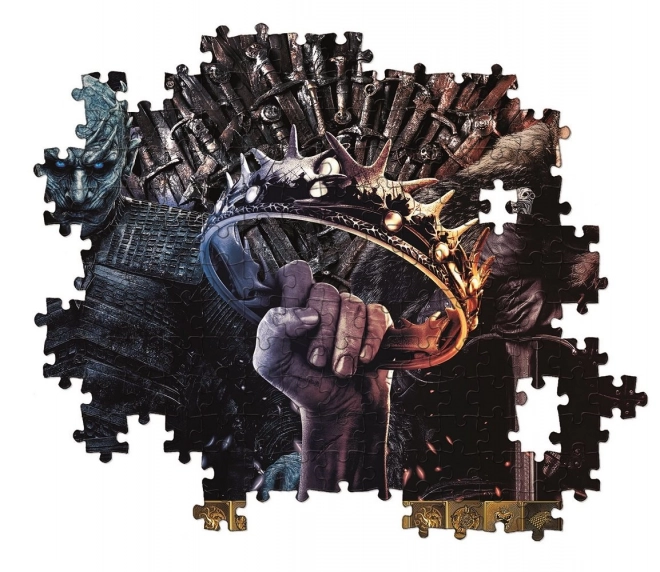 Clementoni Puzzle Game of Thrones: Die Krone 1000 Teile