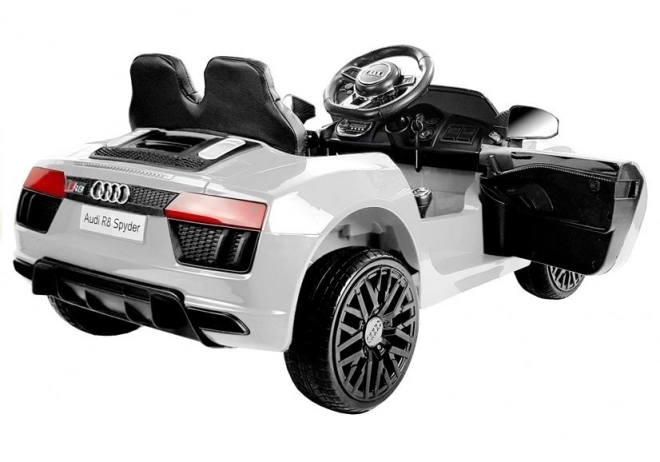 Elektroauto Audi R8 Spyder Weiß für Kinder