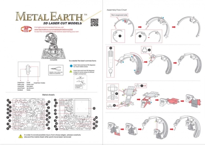 Metal Earth 3D-Puzzle Star Wars Zerstörer-Droide