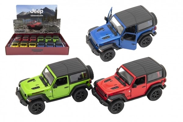 Jeep Wrangler 2018 Modellauto mit Rückziehmotor