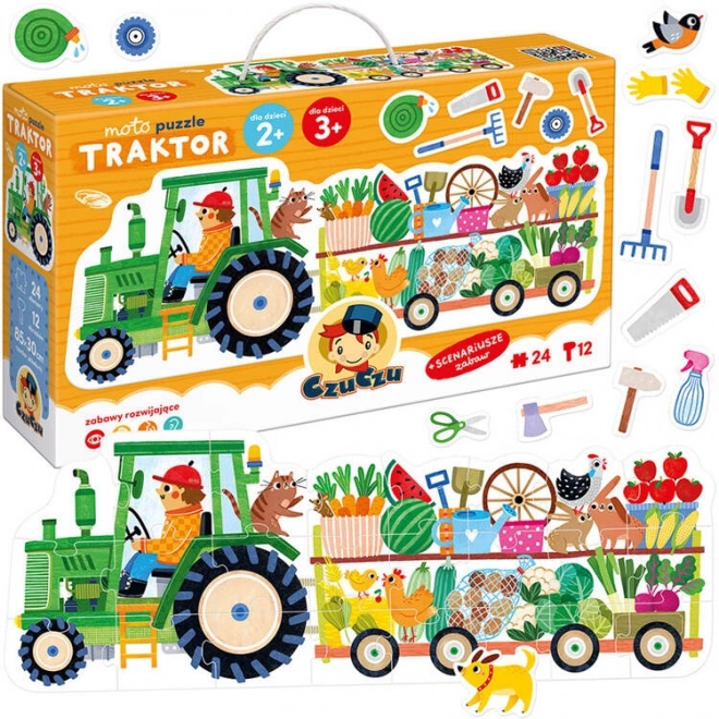 Moto Puzzle Traktor