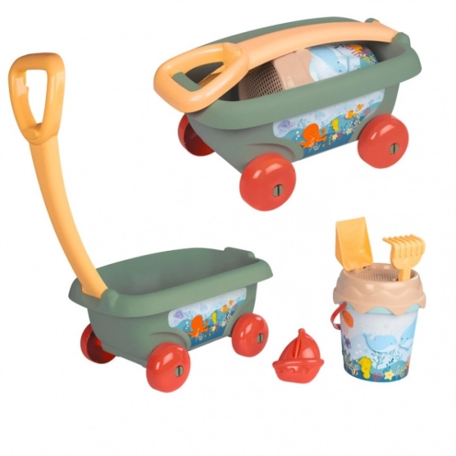 Wagen mit Sandzubehör Smoby