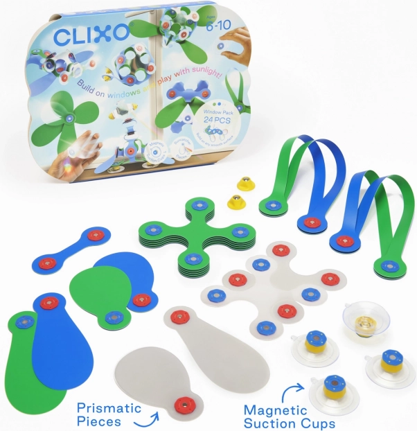 Clixo Fenster Magnetisches Bauset