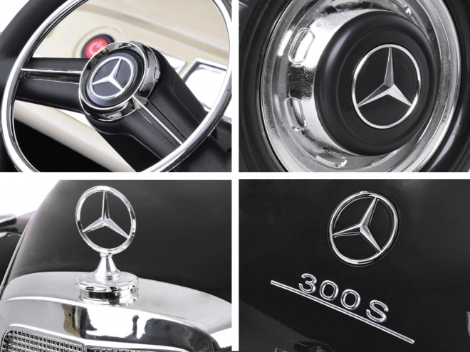 Stilvolles lizenziertes Auto mit Fernsteuerung von MERCEDES S300 – Schwarz