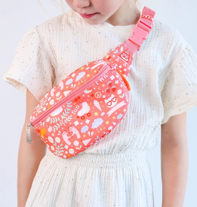 A Little Lovely Company Kinderbauchtasche lustiges Design