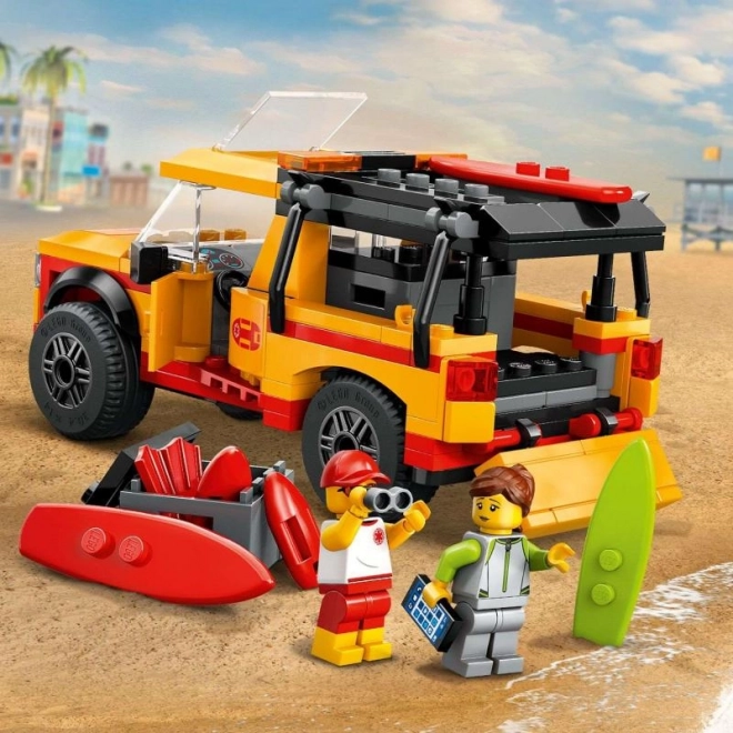 Lego City Rettungswagen am Strand