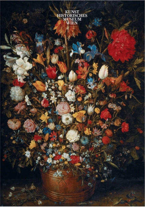 Puzzle Blumen in hölzerner Vase 1000 Teile