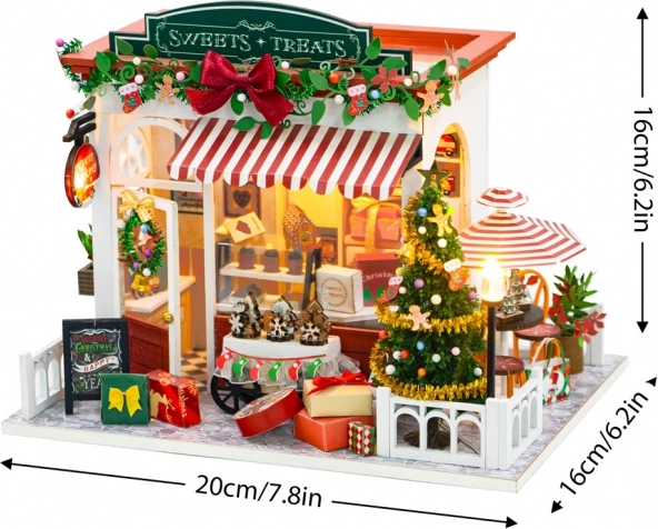 2Kids Spielwaren Miniaturhaus Weihnachtsbäckerei
