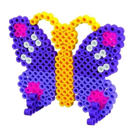 Bügelperlen Hama Maxi Schmetterling 250 Stk mit Platte