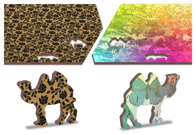 Beidseitiges Puzzle 2v1