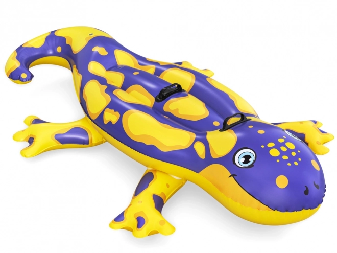 Aufblasbare Kinder-Luftmatratze in Form eines Salamanders