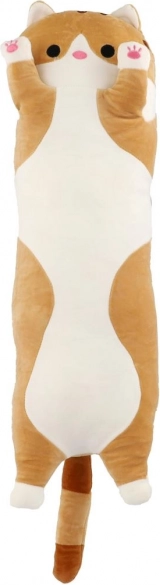 Plüsch-Liegende-Katze 65 cm