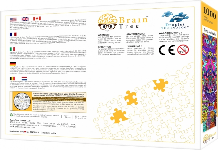 1000 einzigartig geschnittene Teile