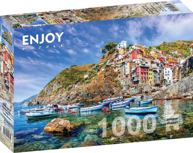 Puzzle Riomaggiore, Cinque Terre, Italien - 1000 Teile