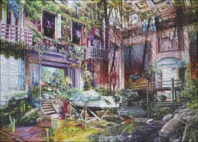 Puzzle Flucht 1000 Teile