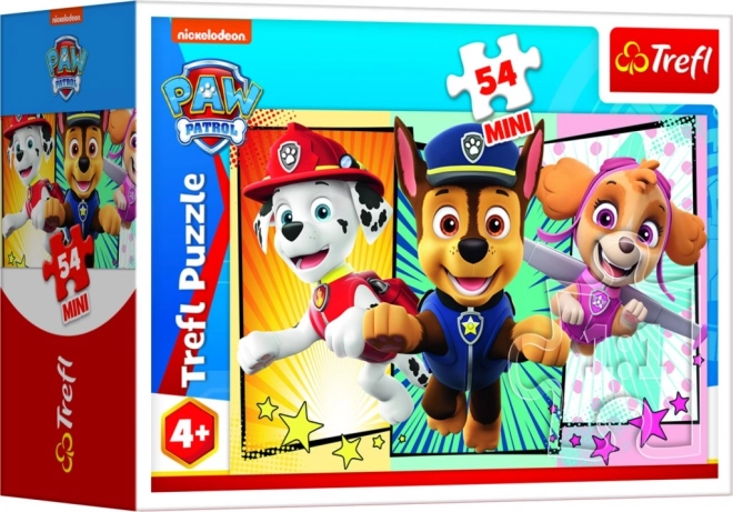 Minipuzzle Paw Patrol 54 Teile