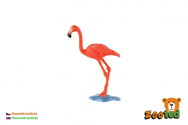 Flamingo Karibik Plastikfigur 9cm im Beutel