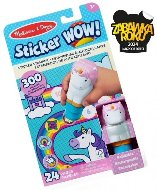 Wow! Einhorn Stickerbuch