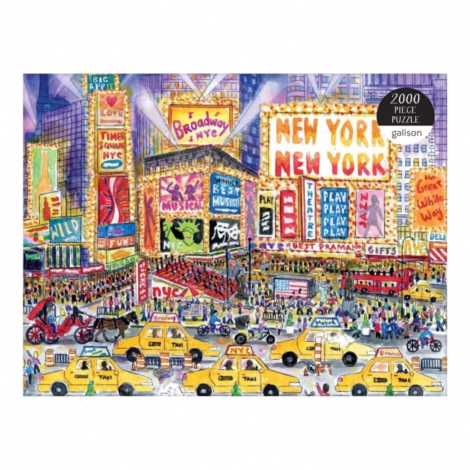 Broadway Puzzle - Die berühmte Great White Way von GALISON