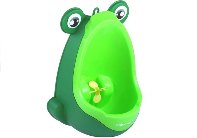 Niedlicher Frosch-Jungen-Urinal – Grün