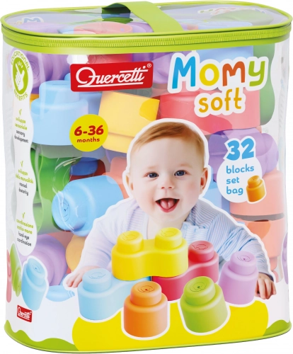 Momy weiche Bausteine in der Tasche