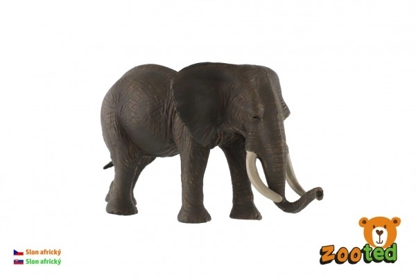 Afrikanischer Elefant Figur 17cm