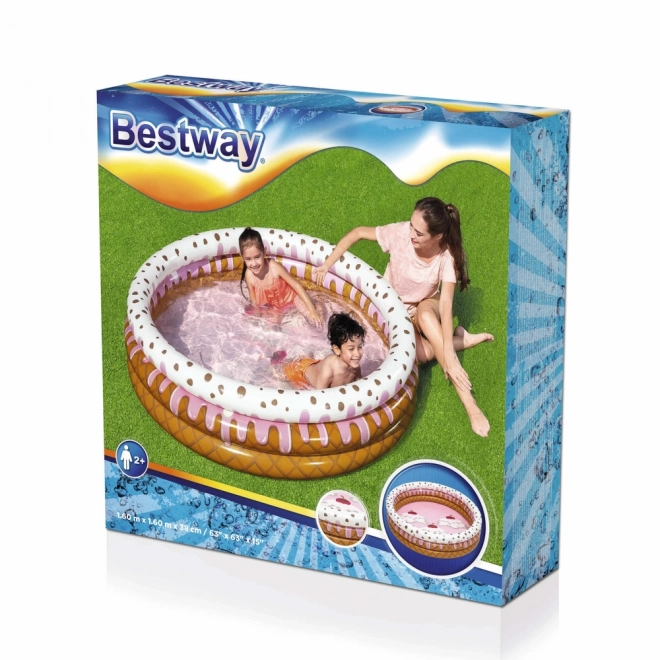 Aufblasbarer Eiscreme-Pool 1,60 m x 38 cm