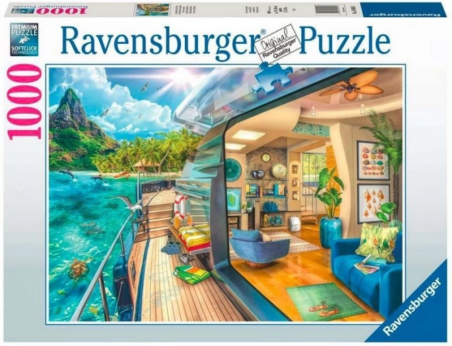 Ravensburger Puzzle 2D 1000 Teile: Dunkler Karneval