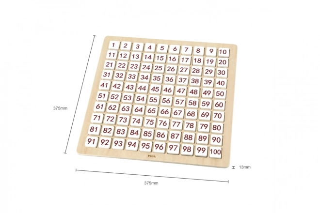 Holzalphabet und Zählspiel