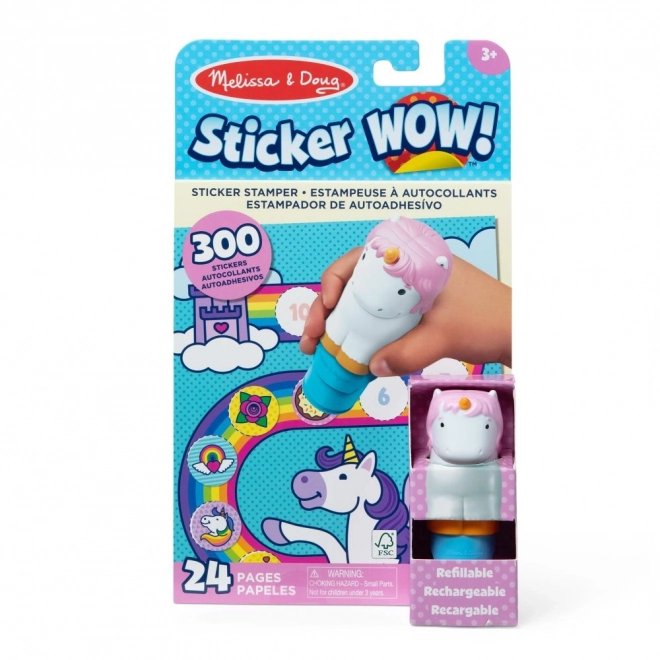 Wow! Einhorn Stickerbuch