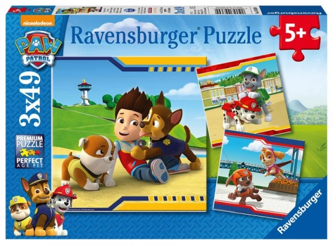 Ravensburger Puzzle PAW Patrol 3x49 Teile