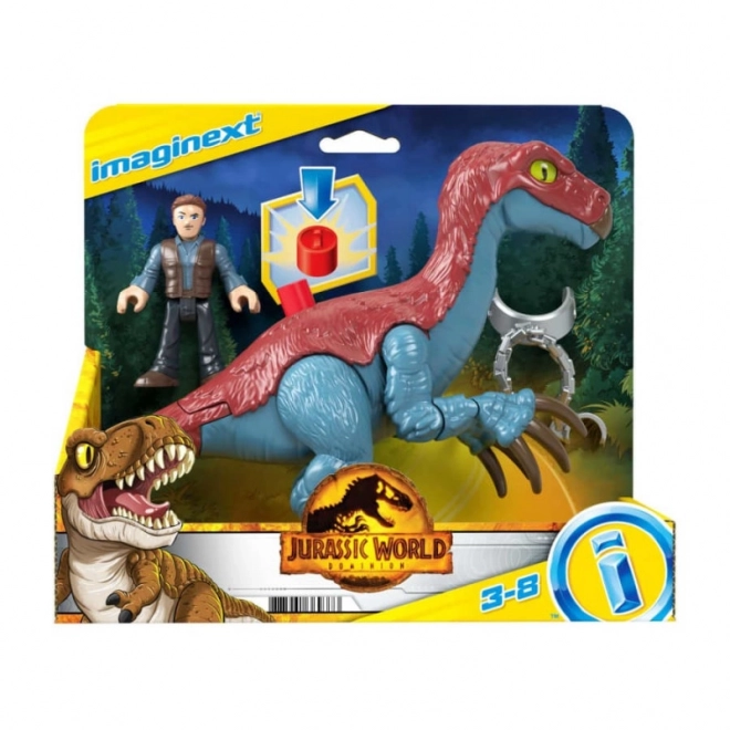 Imaginext Jurassic World Figuren-Set Therizinosaurus & Owen