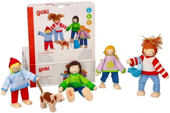 Goki Familientag Aus Holz - Puppen Set