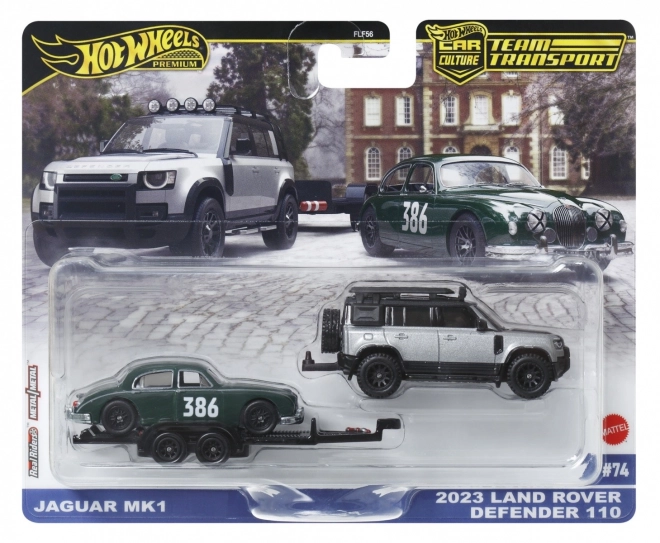 50. Jubiläum Fahrzeugset Land Rover