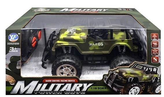 RC Geländewagen Jeep Militär mit Ladegerät