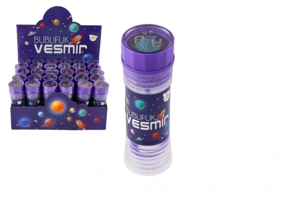 Bunte Seifenblasen mit Puzzle VESMÍR - 50ml