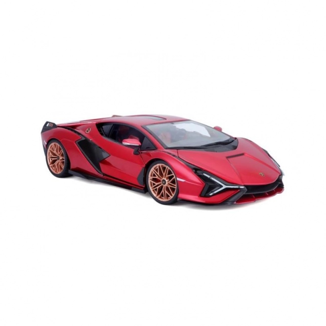 Bburago Lamborghini Sián FKP 37 Modellauto 1:18 Rot