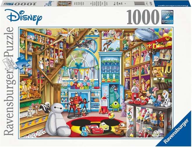 Puzzle mit 1000 Teilen von Disney Welt