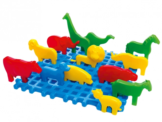 Konstruktionsspielzeug Mini Zoo