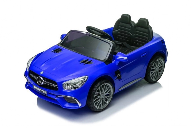 Kinderelektroauto Mercedes SL65 Blaumetallic mit LCD